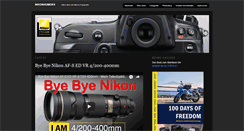 Desktop Screenshot of nikonhumors.com